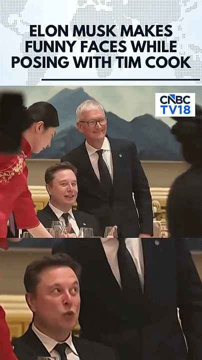 库克：我只想下班！马斯克国宴搞怪抢镜，小...