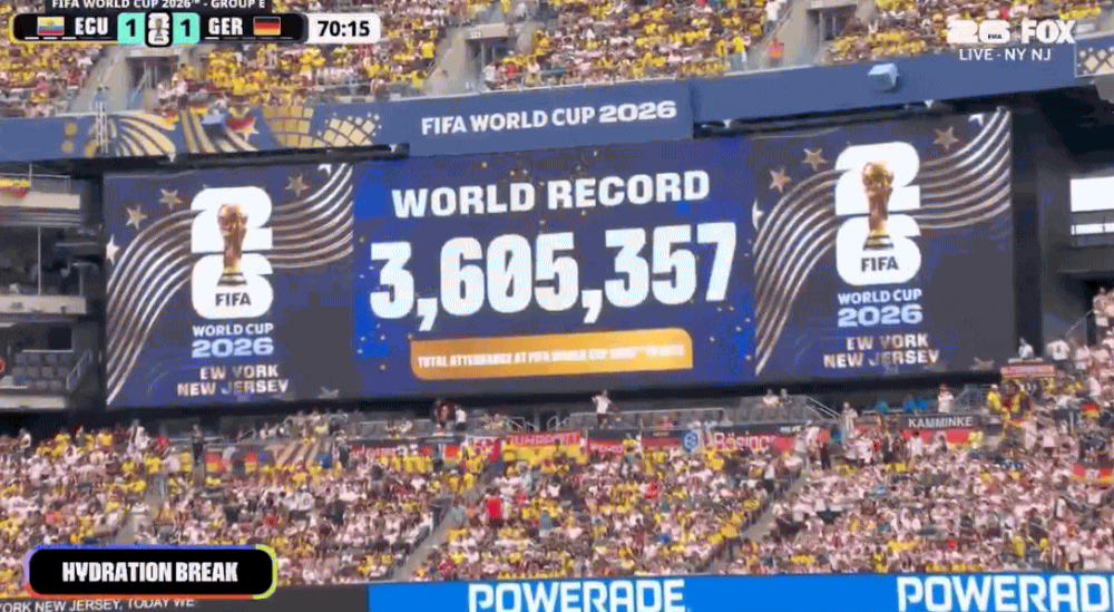 🔥 360万奇迹！世界杯现场观赛人...