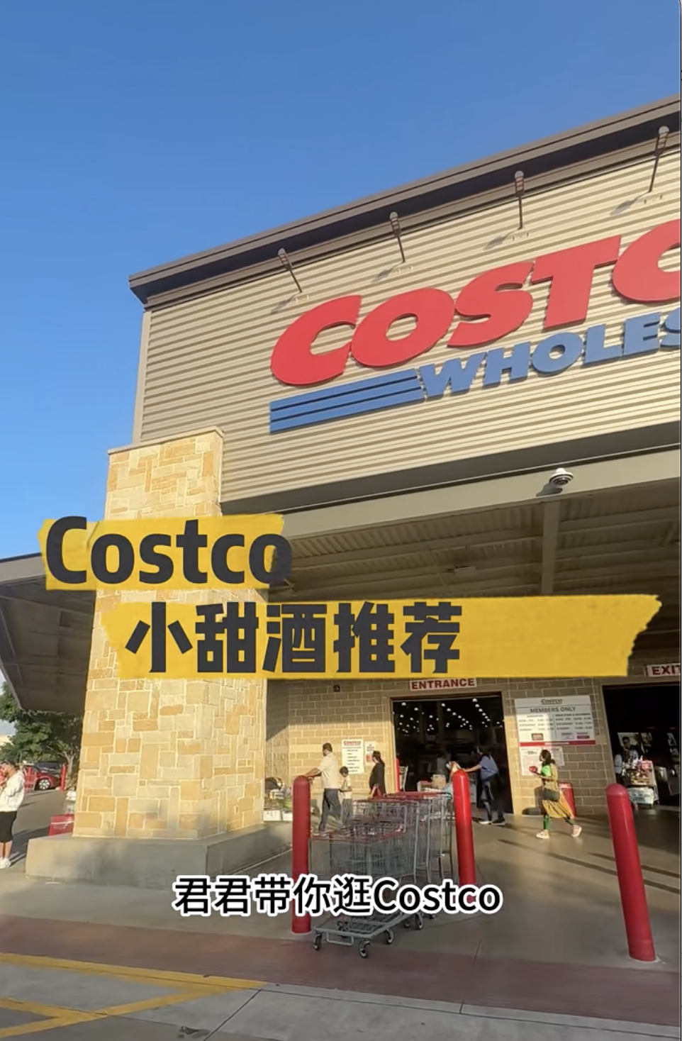 出片神器🍷Costco 高颜值小甜酒大推荐！