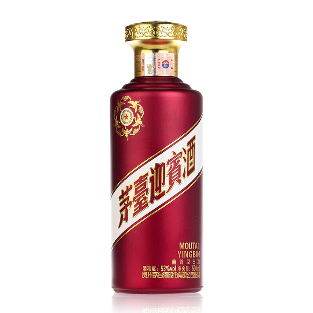 茅台迎宾酒紫53度500mL 6瓶整箱¥758.00
